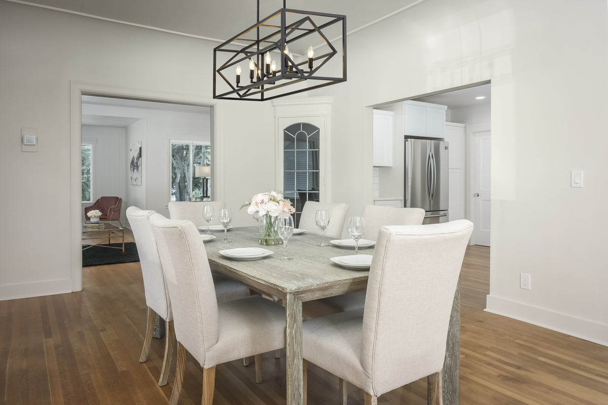 Euclid 8 Light Linear Chandelier