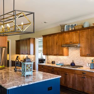 Euclid 8 Light Linear Chandelier