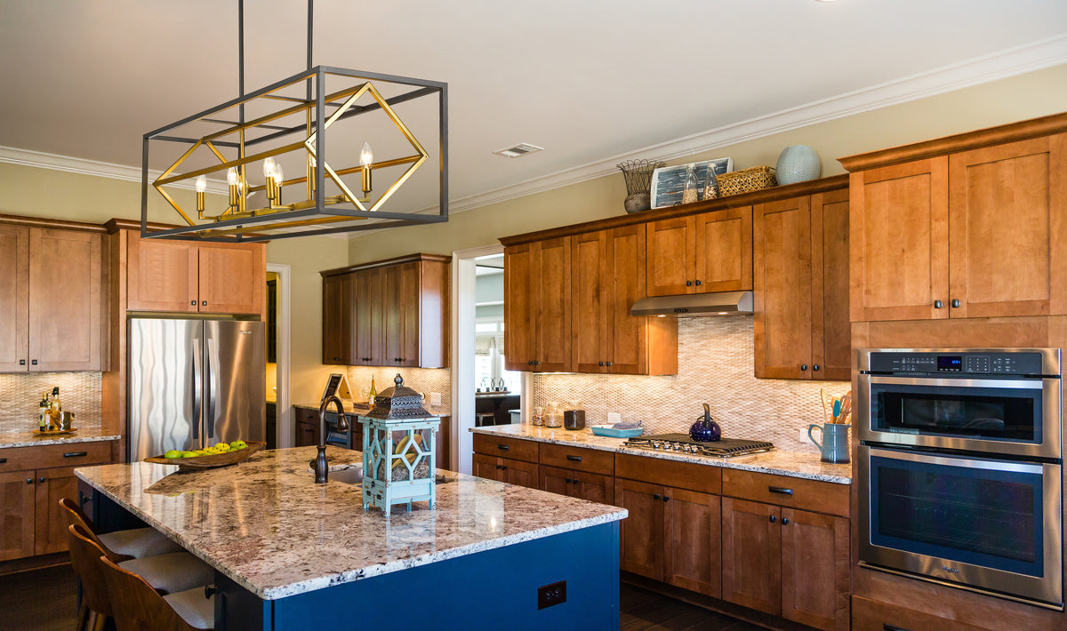Euclid 8 Light Linear Chandelier