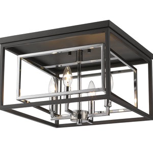 Euclid 4 Light Flush Mount