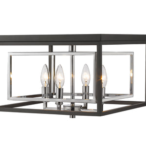 Euclid 4 Light Flush Mount