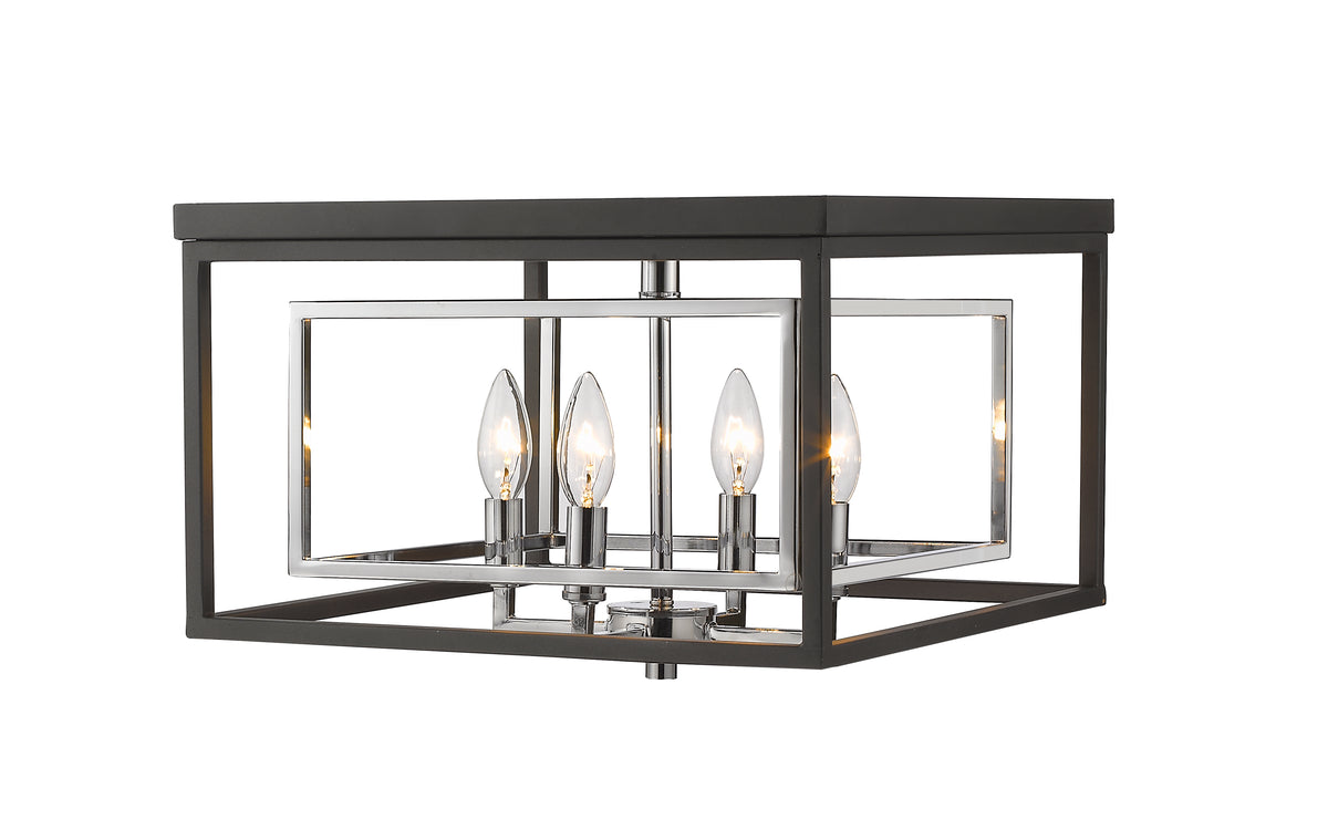 Euclid 4 Light Flush Mount