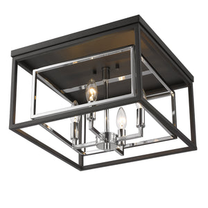 Euclid 4 Light Flush Mount