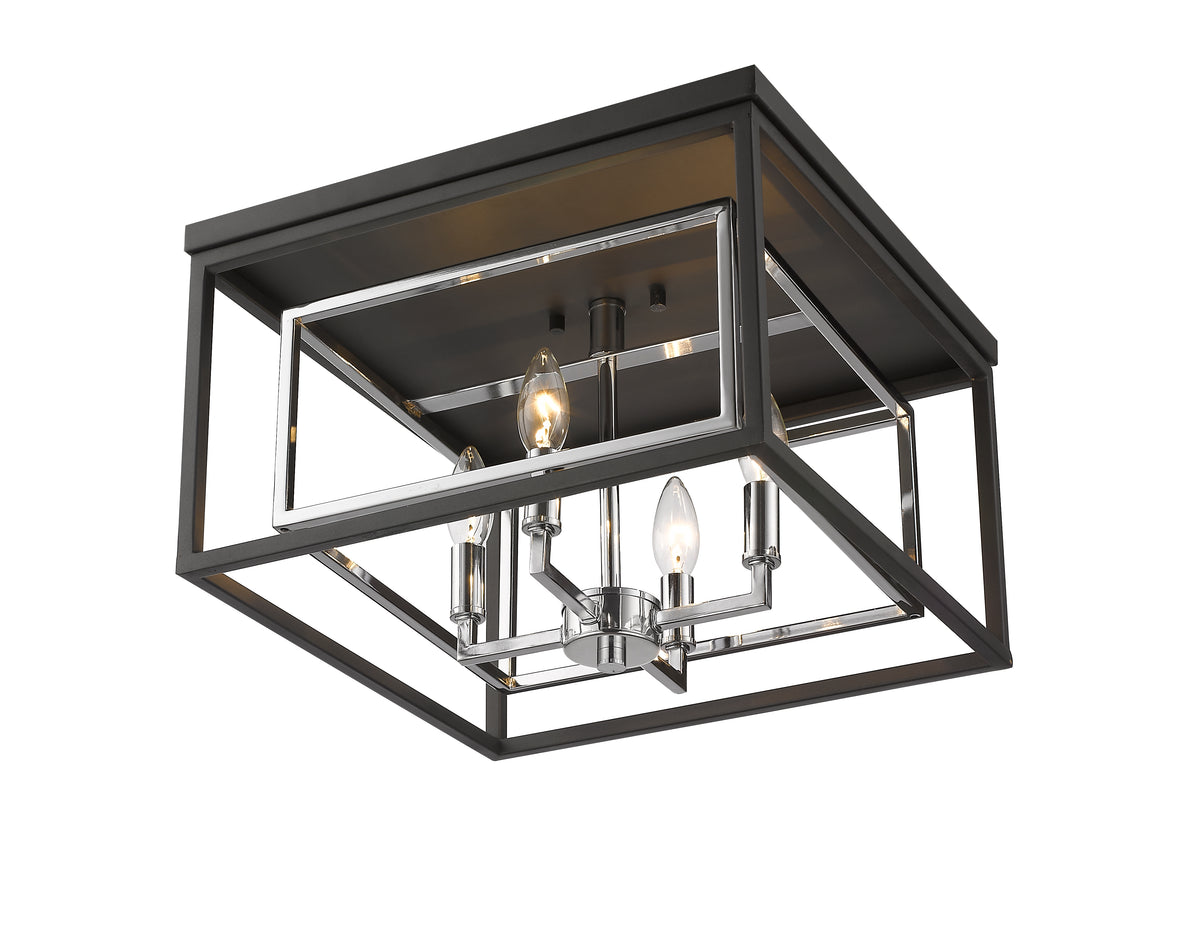 Euclid 4 Light Flush Mount