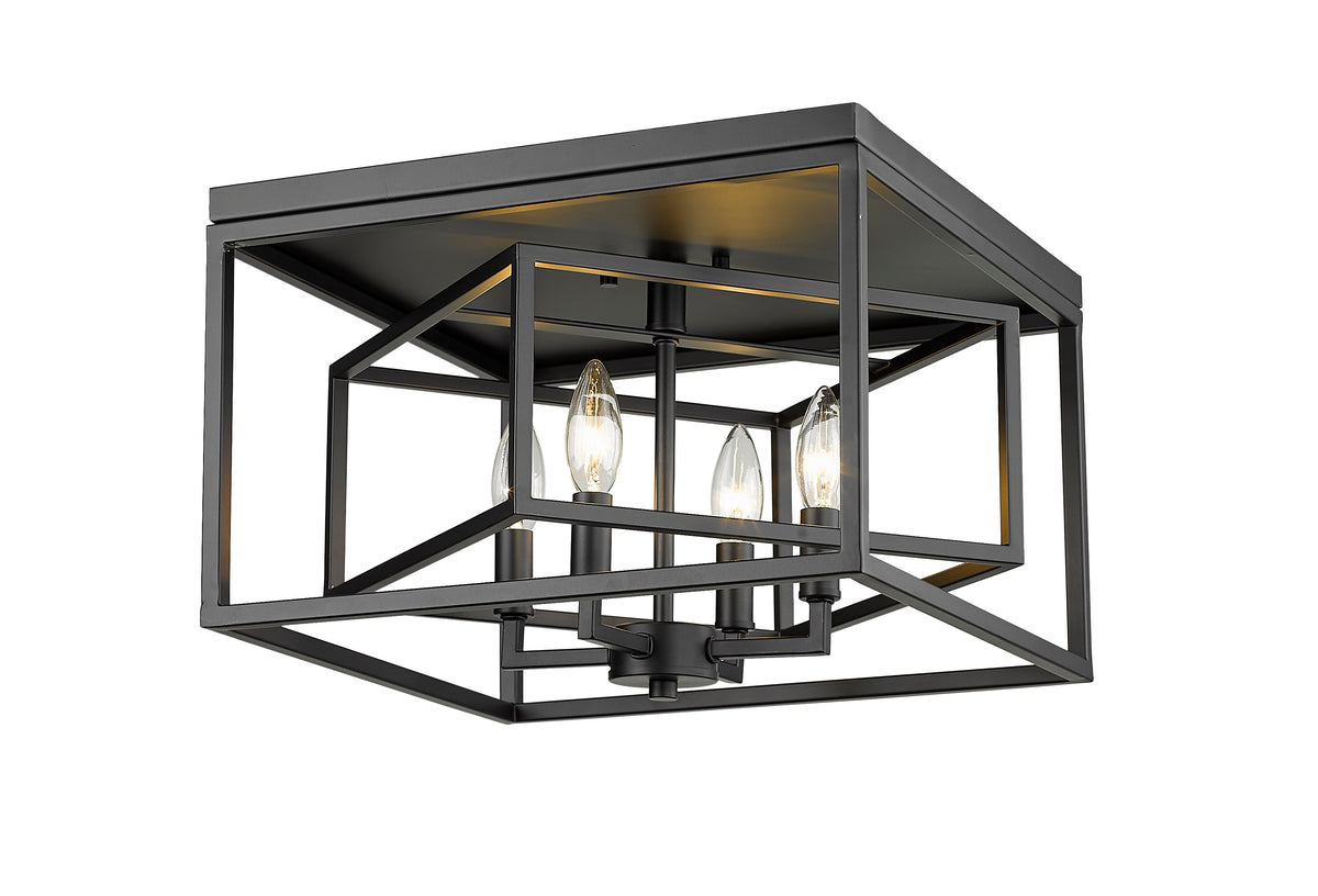 Euclid 4 Light Flush Mount