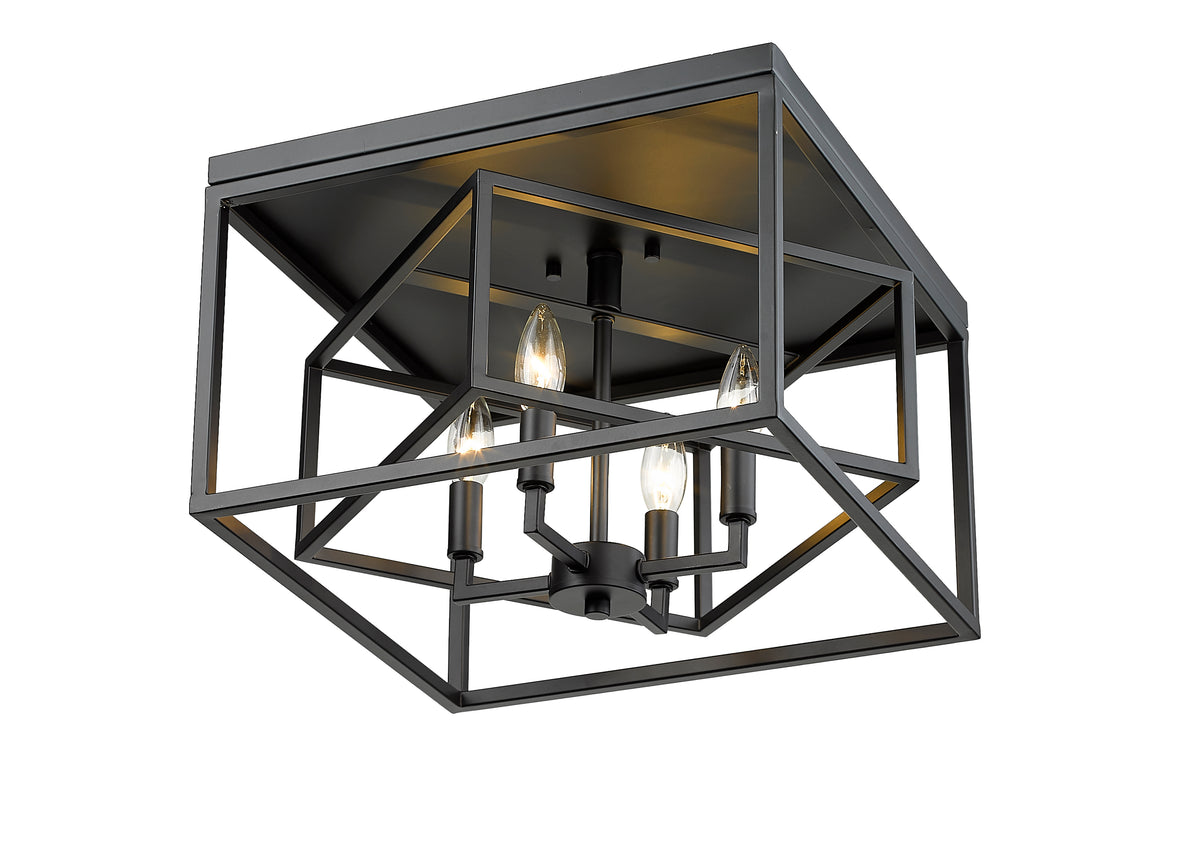 Euclid 4 Light Flush Mount