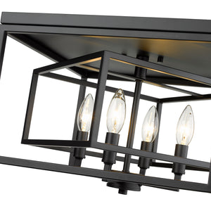 Euclid 4 Light Flush Mount