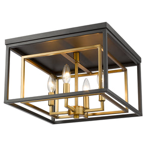 Euclid 4 Light Flush Mount