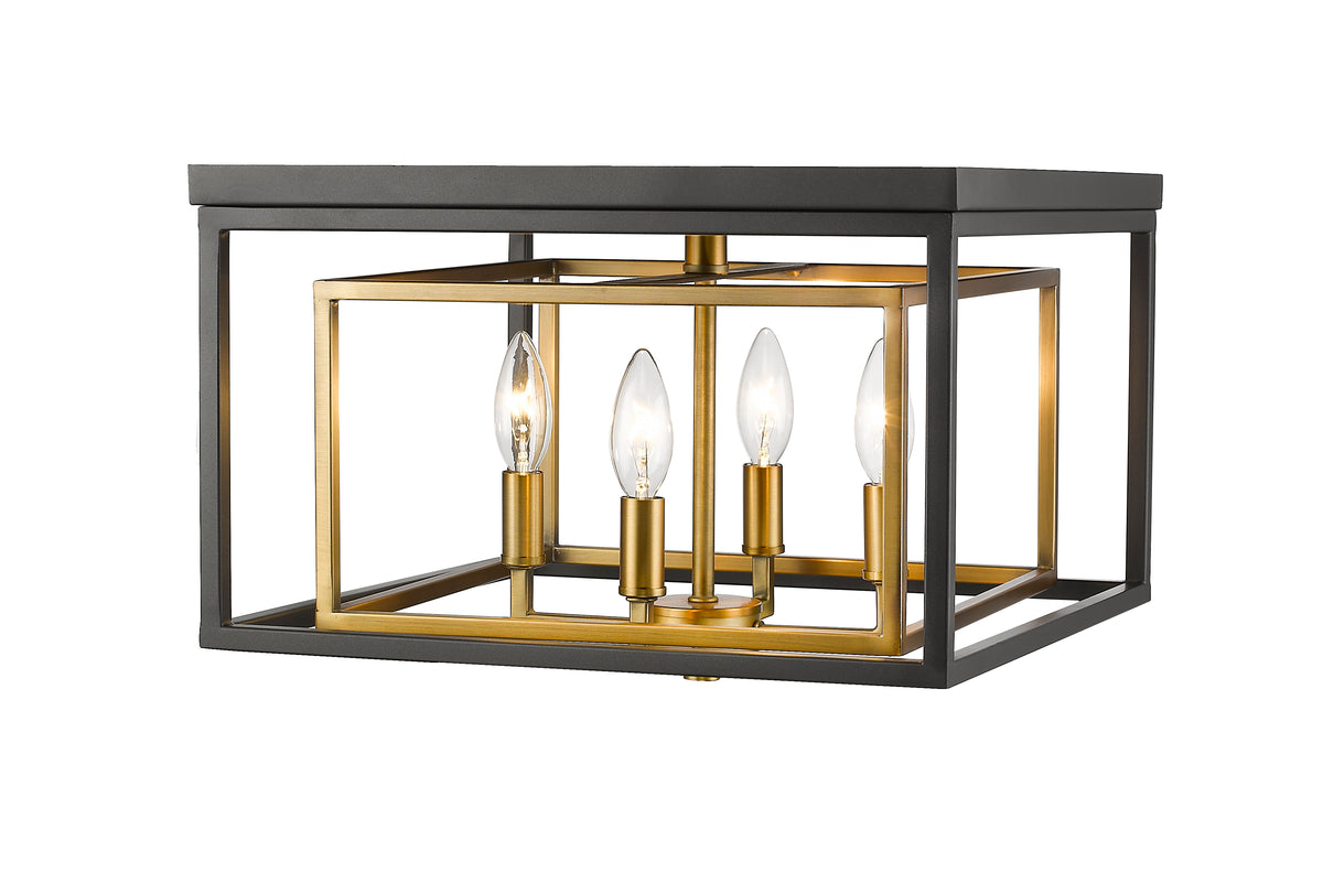 Euclid 4 Light Flush Mount