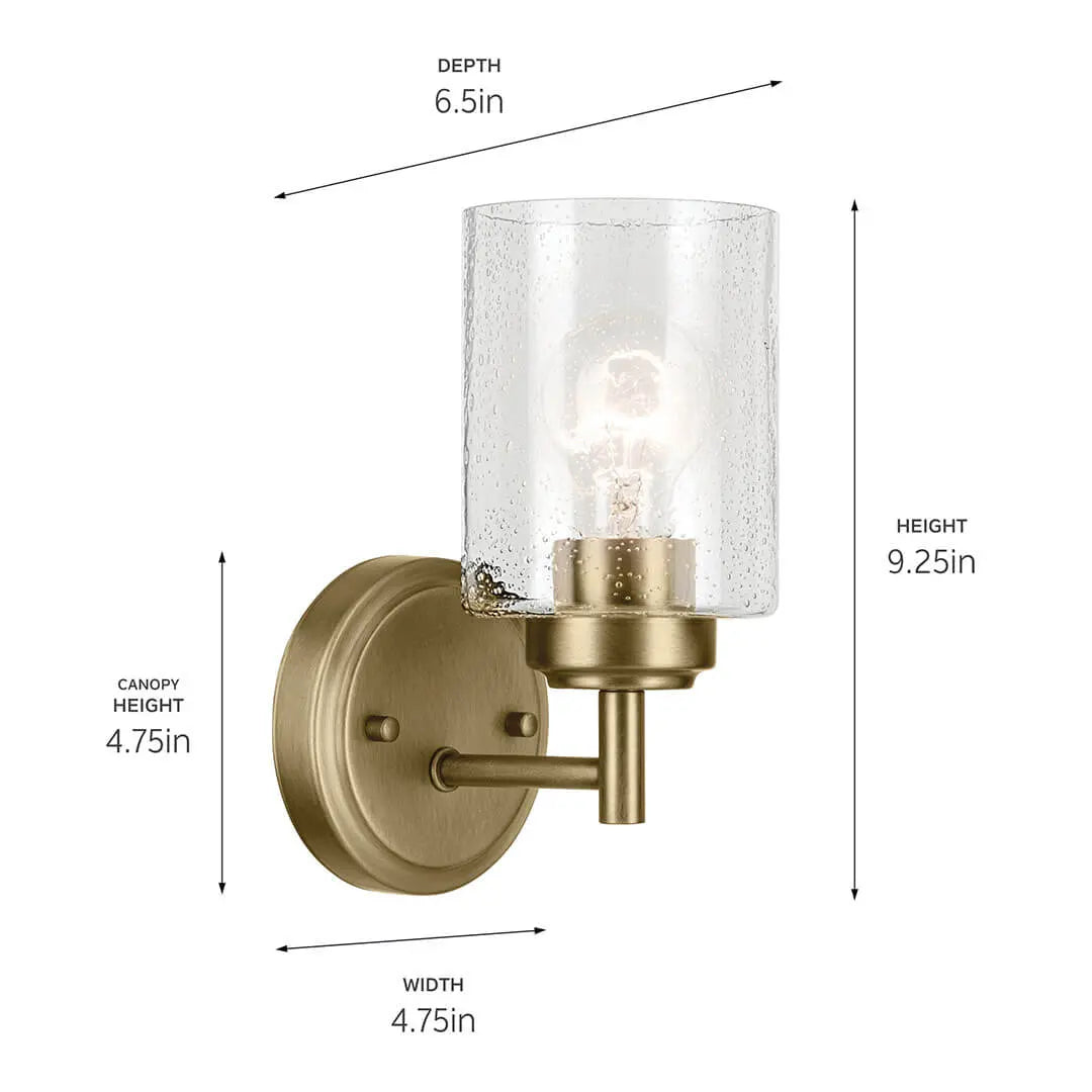 Winslow Wall Sconce 1Lt