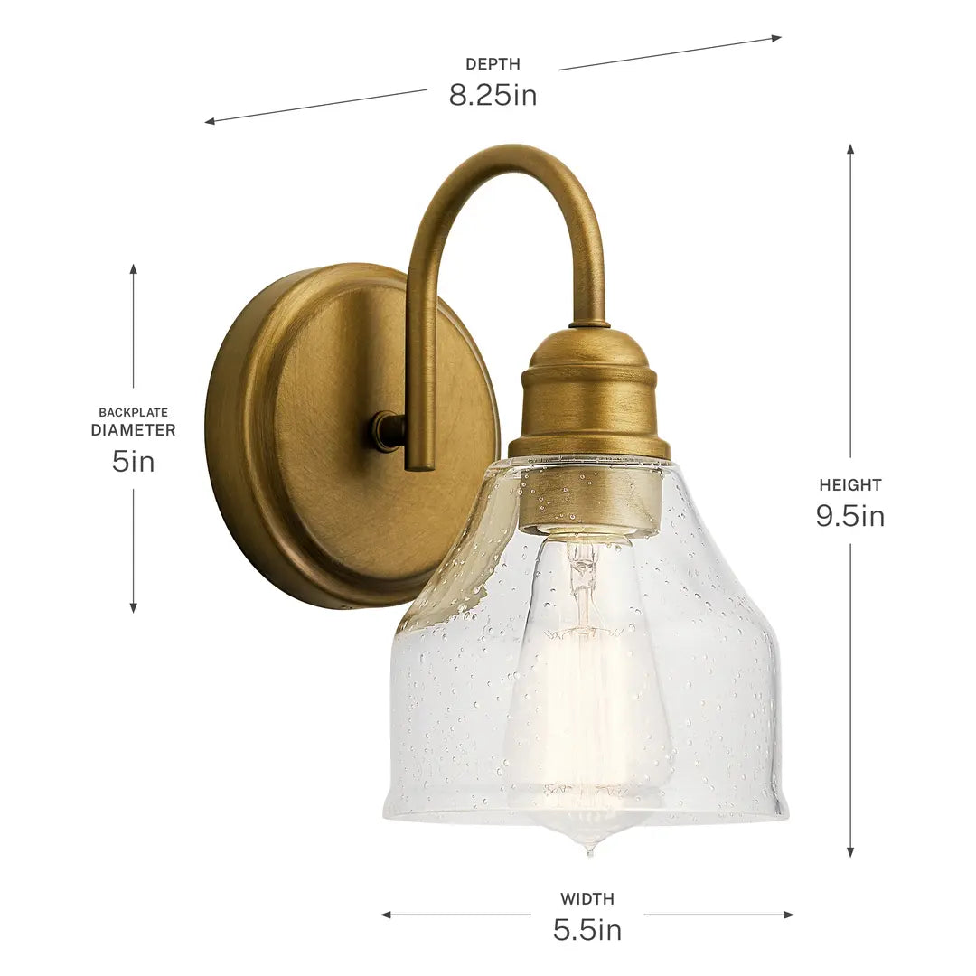 Avery Wall Sconce 1Lt