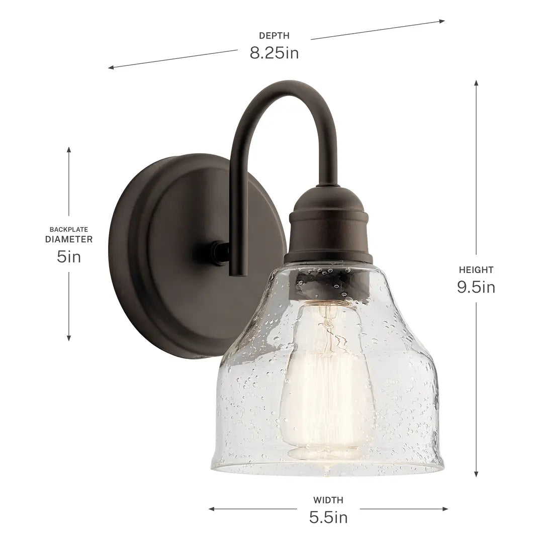 Avery Wall Sconce 1Lt