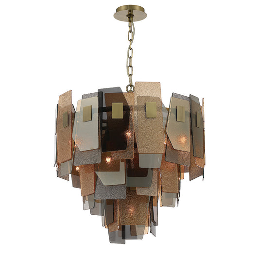 Cocolina 3-Tiers 10-Light 26" Pendant Chandelier