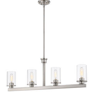 Savannah 4 Light Linear Chandelier