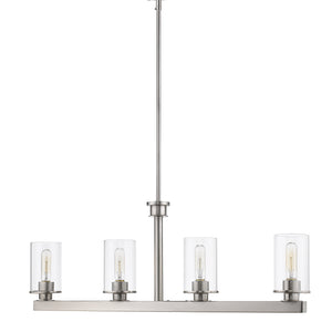 Savannah 4 Light Linear Chandelier