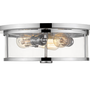 Savannah 3 Light Flush Mount