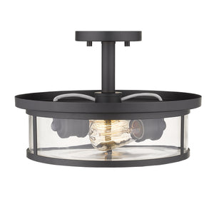 Savannah 2 Light Semi Flush Mount
