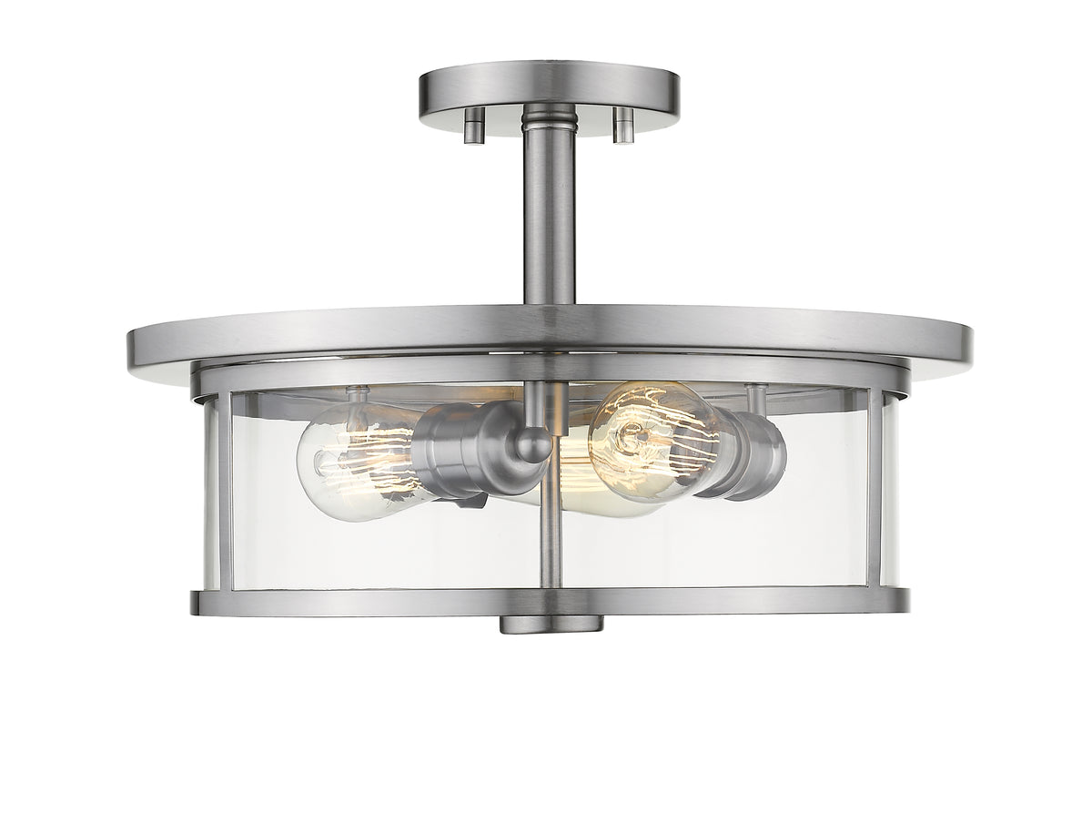Savannah 3 Light Semi Flush Mount