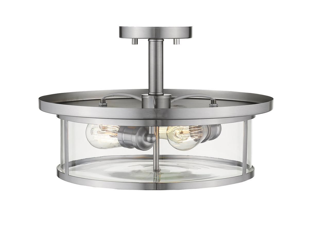 Savannah 3 Light Semi Flush Mount