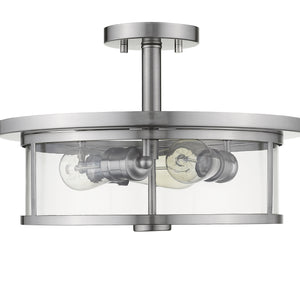 Savannah 3 Light Semi Flush Mount