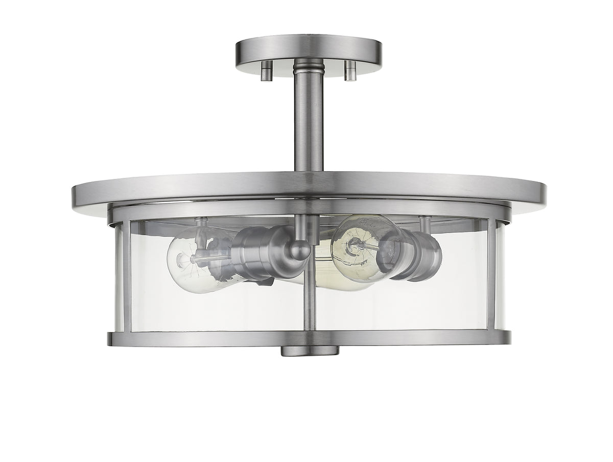 Savannah 3 Light Semi Flush Mount