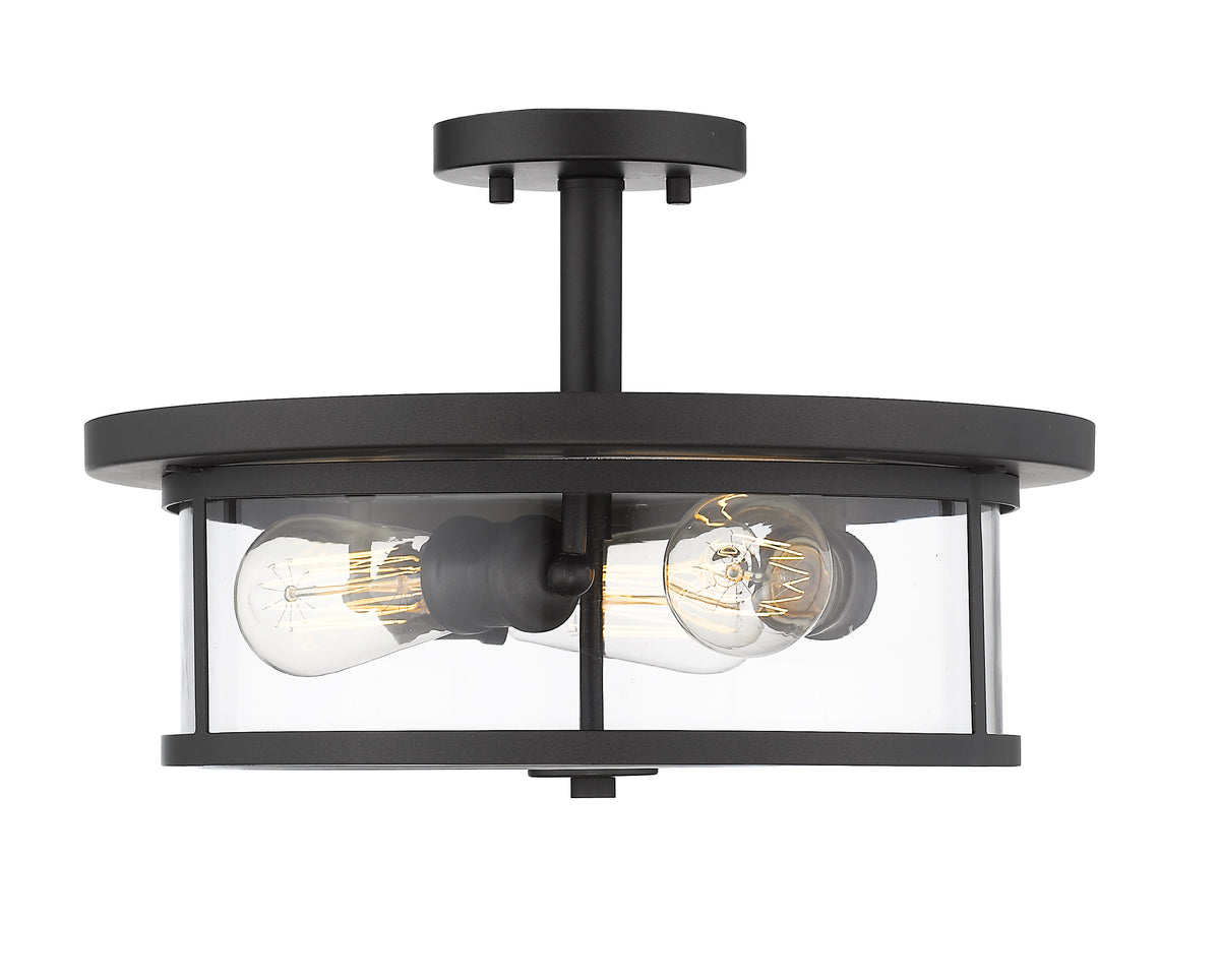 Savannah 3 Light Semi Flush Mount