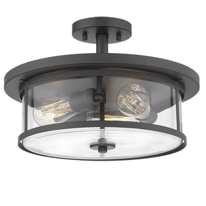 Savannah 3 Light Semi Flush Mount