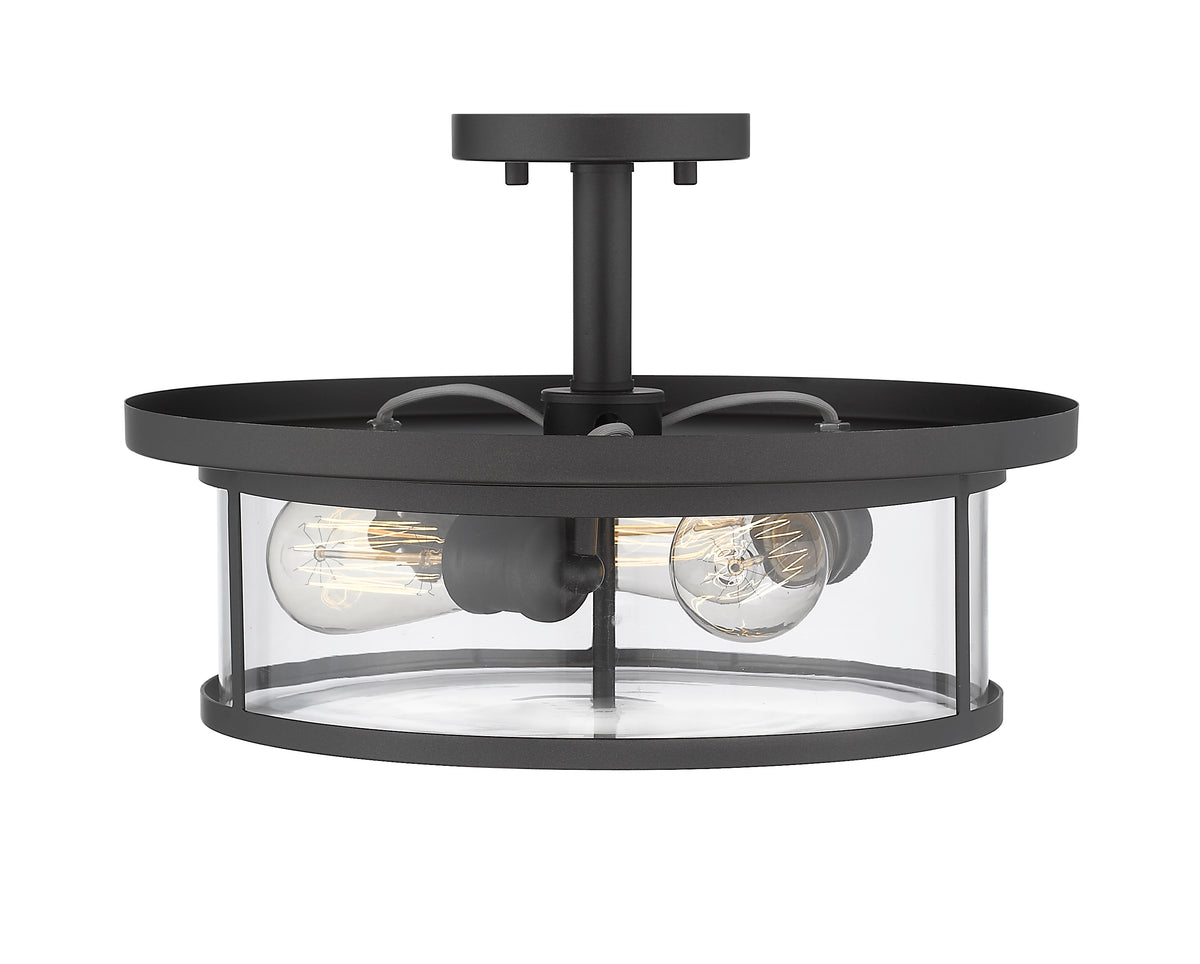 Savannah 3 Light Semi Flush Mount