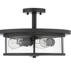 Savannah 3 Light Semi Flush Mount