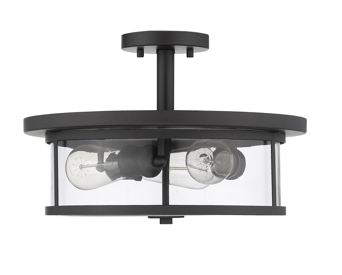 Savannah 3 Light Semi Flush Mount