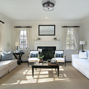 Savannah 3 Light Semi Flush Mount