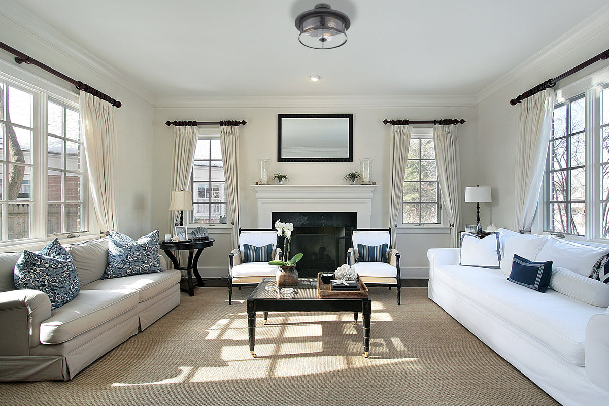 Savannah 3 Light Semi Flush Mount