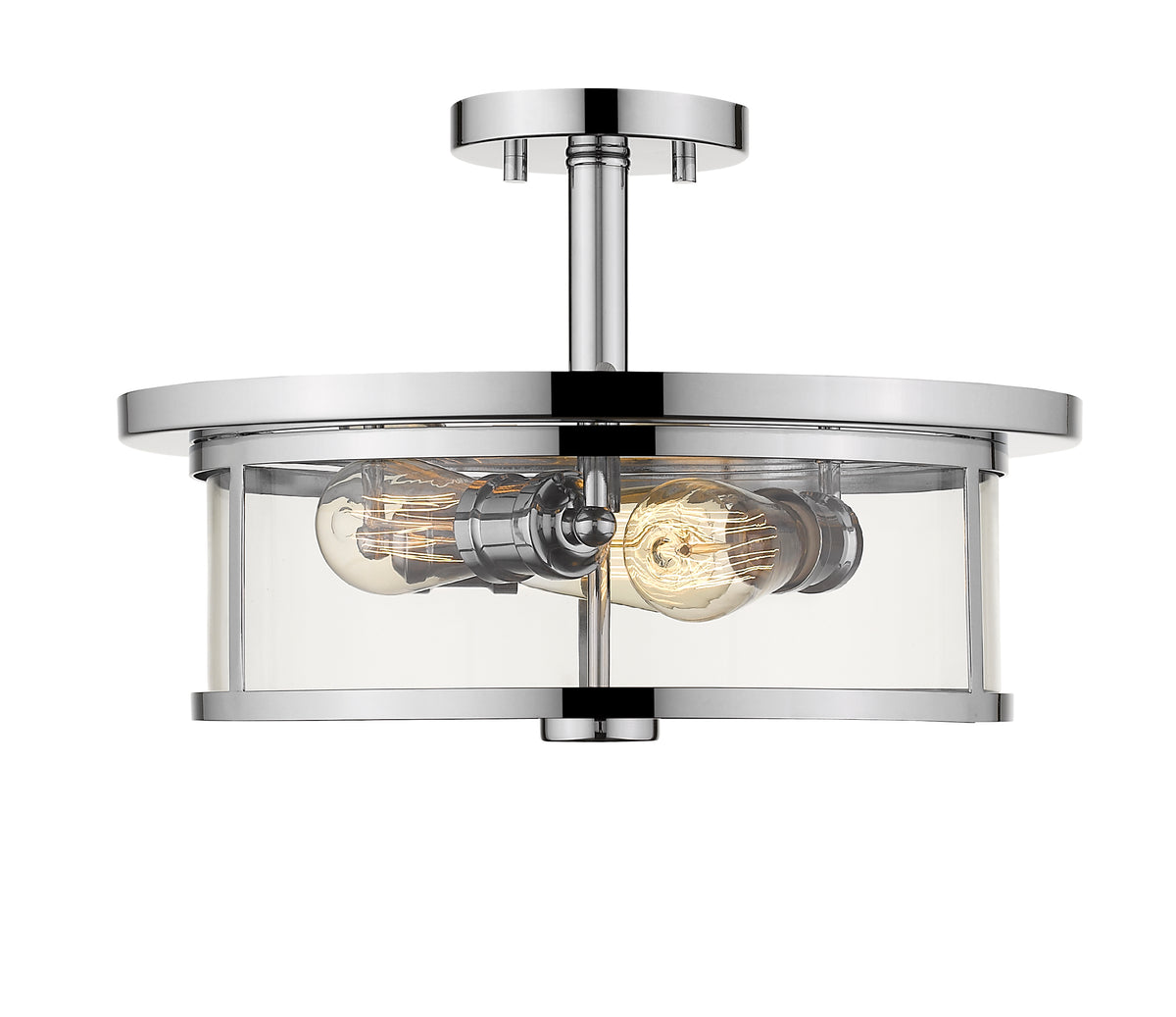 Savannah 3 Light Semi Flush Mount