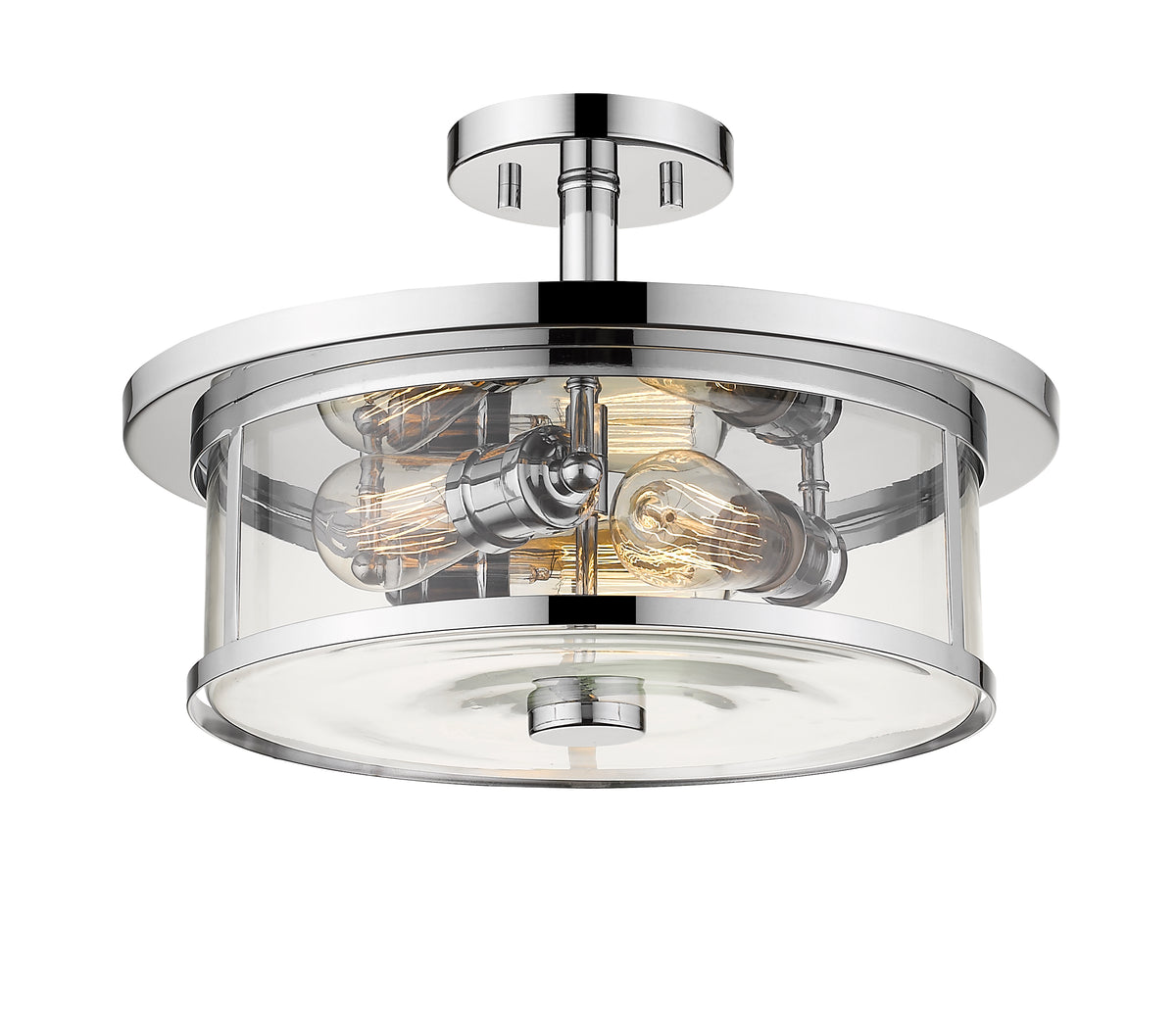 Savannah 3 Light Semi Flush Mount