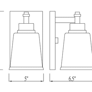 Bohin 1 Light Wall Sconce