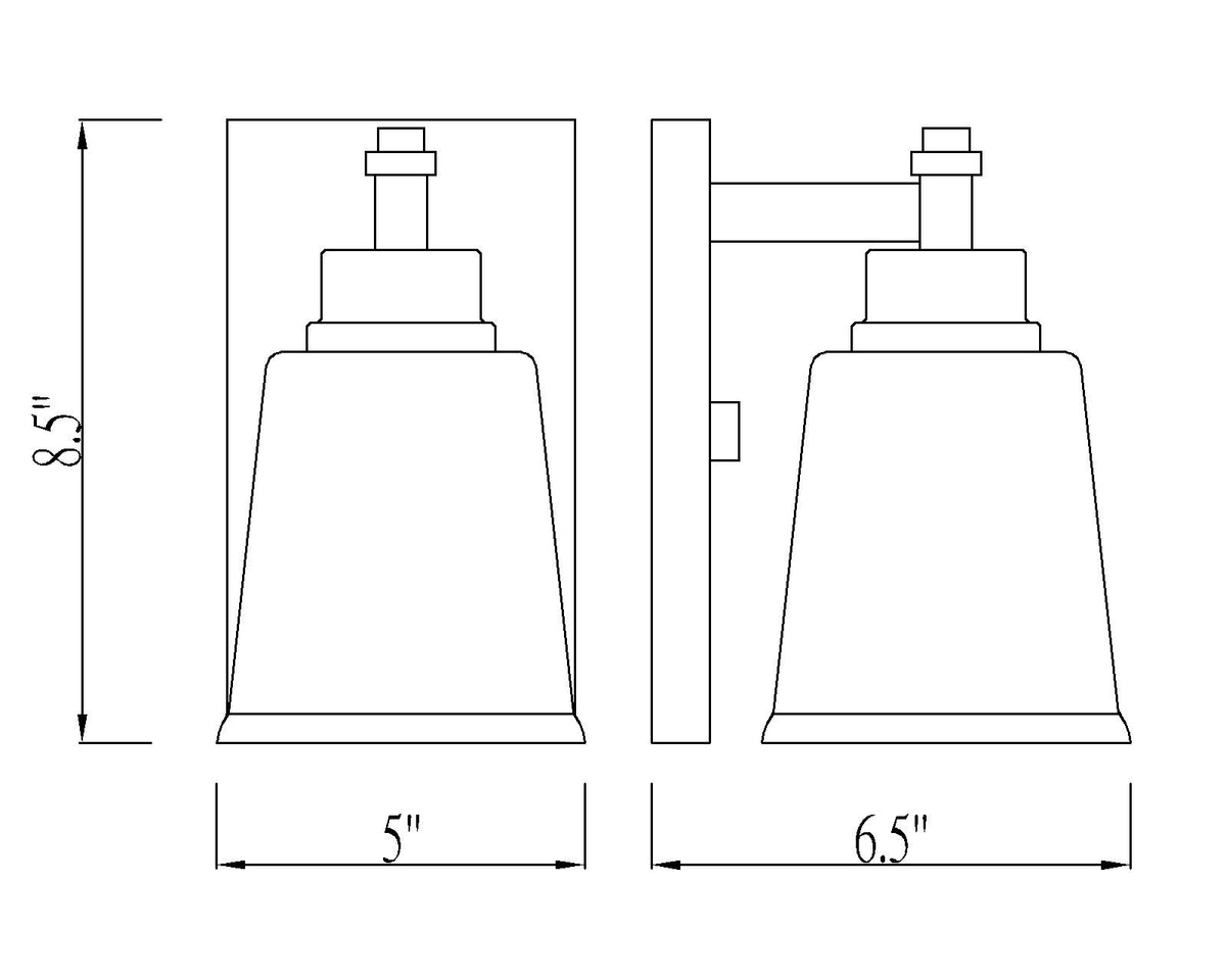 Bohin 1 Light Wall Sconce