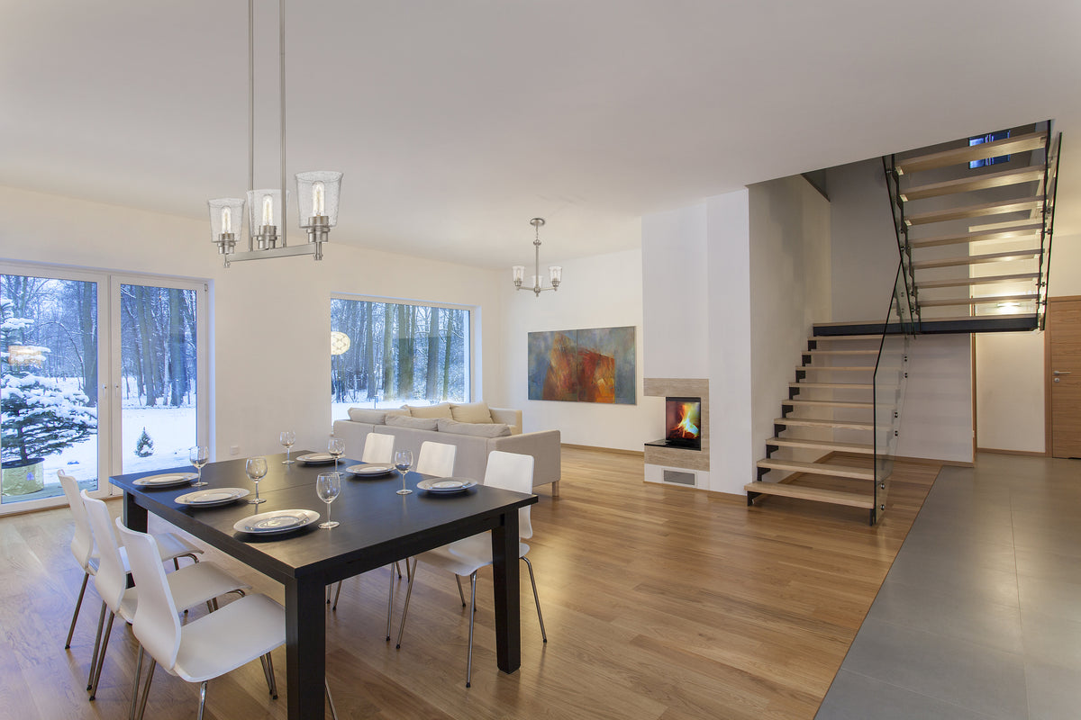Bohin 3 Light Linear Chandelier