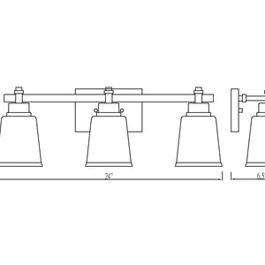 Bohin 3 Light Vanity