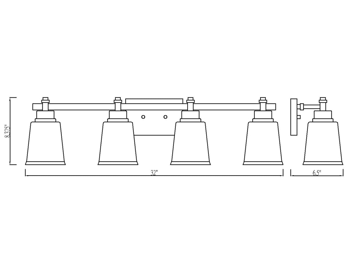 Bohin 4 Light Vanity