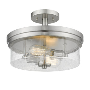Bohin 2 Light Semi Flush Mount