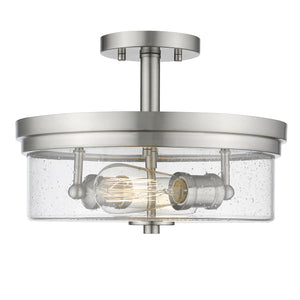 Bohin 2 Light Semi Flush Mount