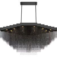 Bloomfield 28-Light 73" Integrated LED Grand Chandelier