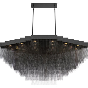 Bloomfield 28-Light 73" Integrated LED Grand Chandelier