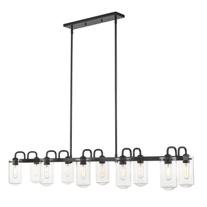 Delaney 10 Light Linear Chandelier