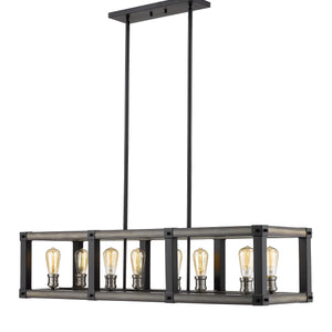 Kirkland 8 Light Linear Chandelier