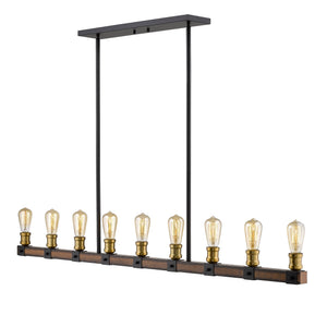 Kirkland 9 Light Linear Chandelier