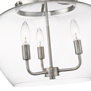 Joliet 3 Light Semi Flush Mount