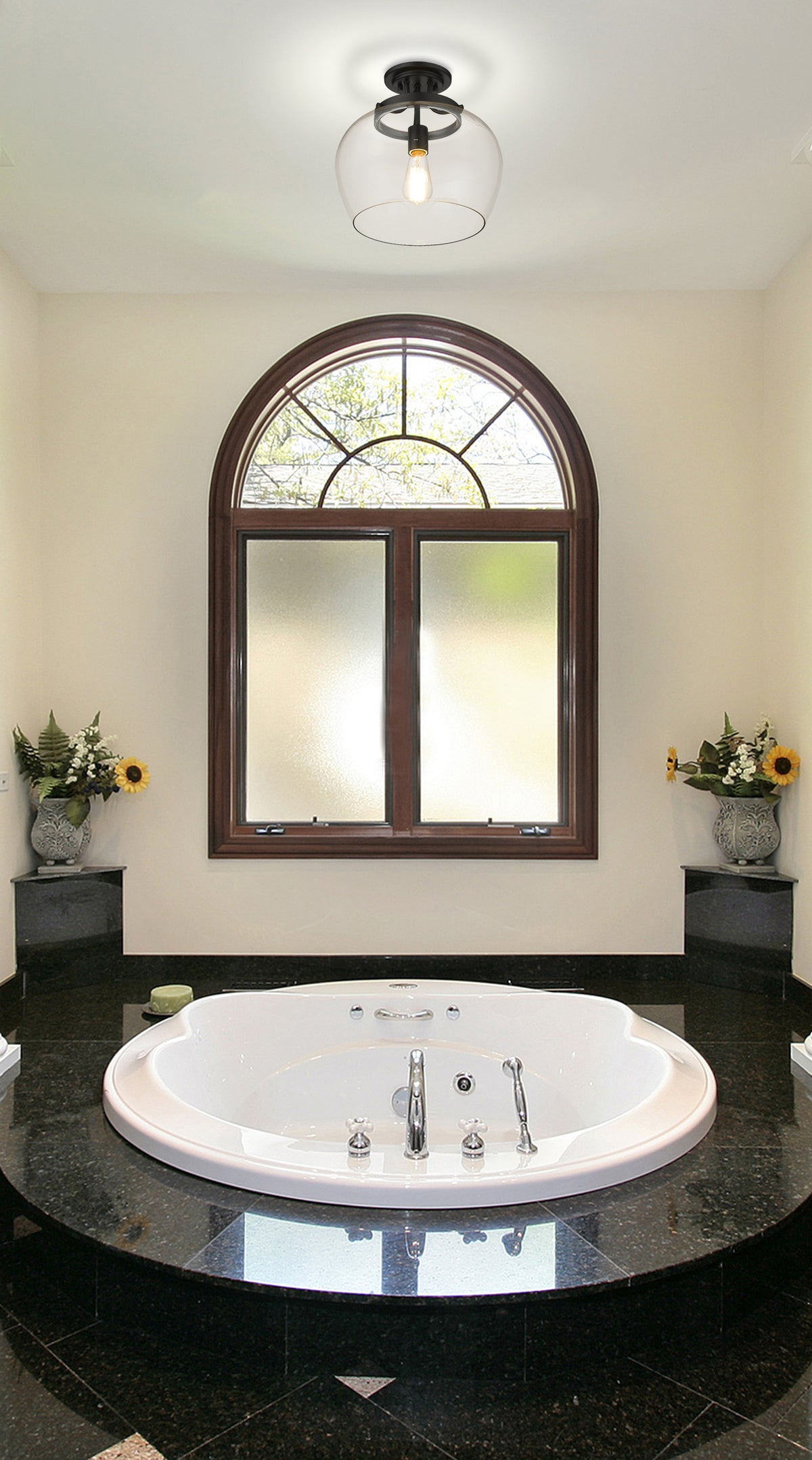 Joliet 1 Light Semi Flush Mount
