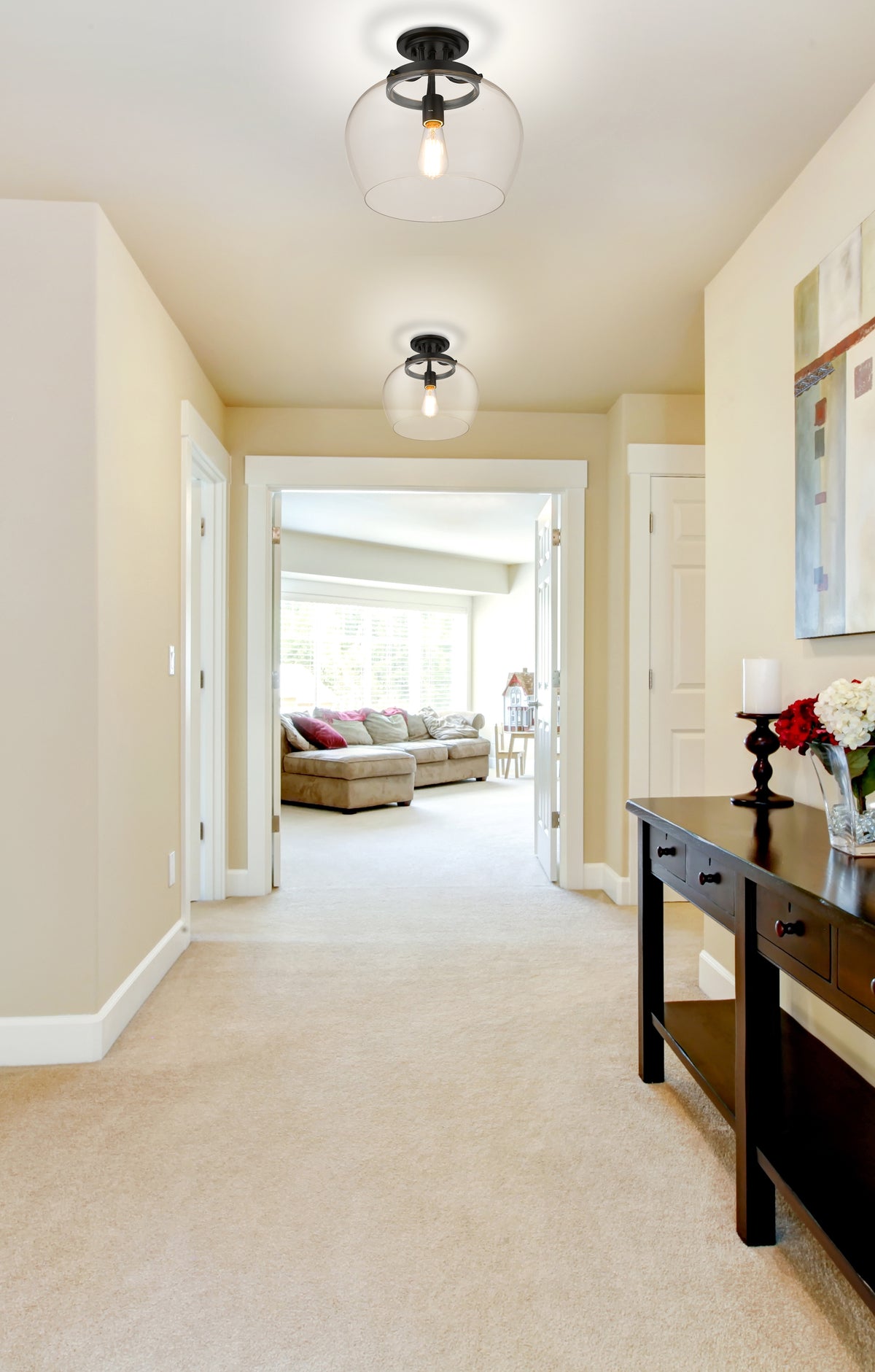 Joliet 1 Light Semi Flush Mount