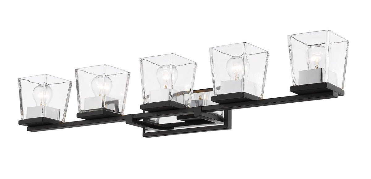 Bleeker Street 5 Light Vanity
